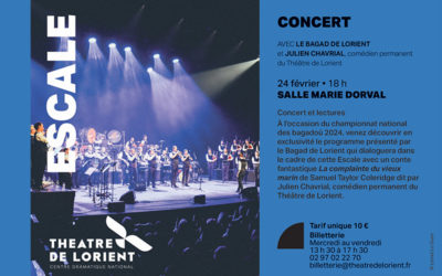 24 février : « Escale » avec le Bagad de Lorient